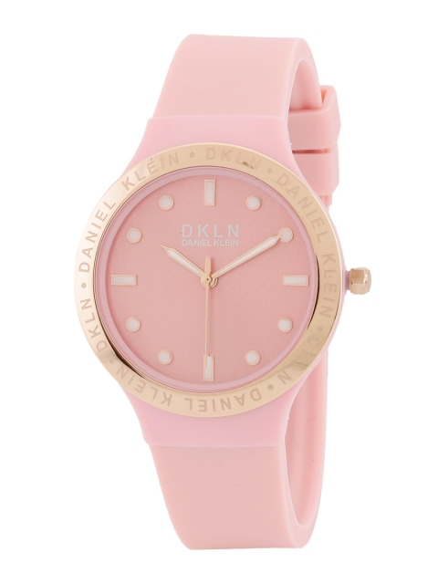 

Daniel Klein Women Pink Wrap Around Straps Analogue Watch DK.1.12644-6