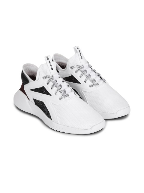 

Reebok Women White FREESTYLE MOTION LO Mesh Training or Gym Shoes