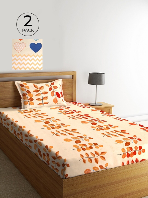 

KLOTTHE Unisex Multi Floral, Orange