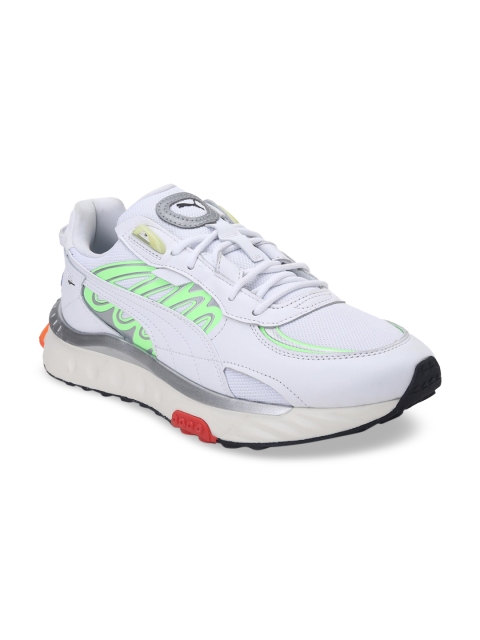 

Puma Wild Rider Tecno Unisex Shoes, White