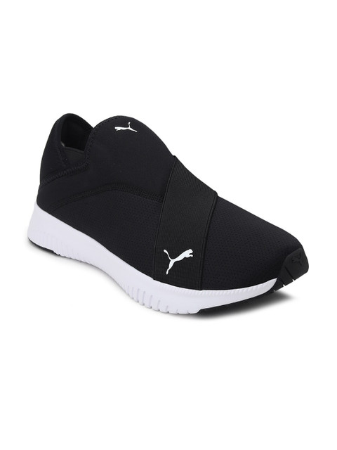 

Puma Unisex Black Flyer Flex Slip On Running Shoes