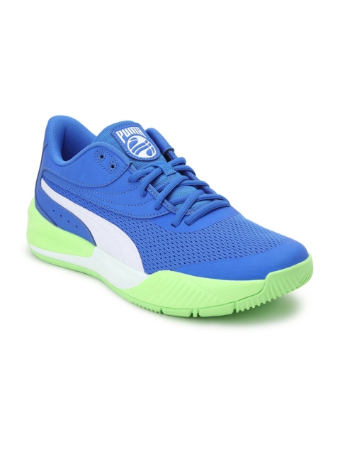 

Puma Unisex Blue Triple Basketball Shoes