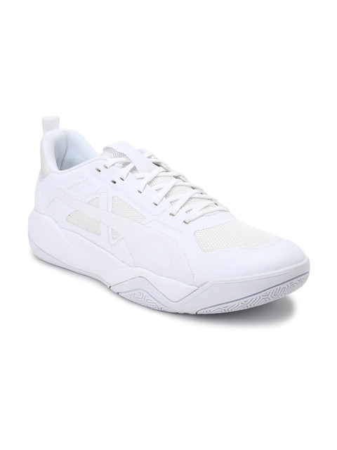 

Puma Unisex White Mesh Eliminate Pro Basketball Shoes