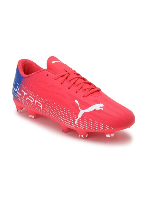 

Puma Men Pink Football Non-Marking ULTRA 4.3 FG/AG Shoes