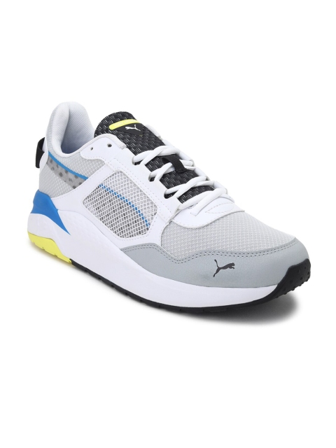 

Puma Unisex Grey & Blue Anzarun Grid Cyber Running Shoes