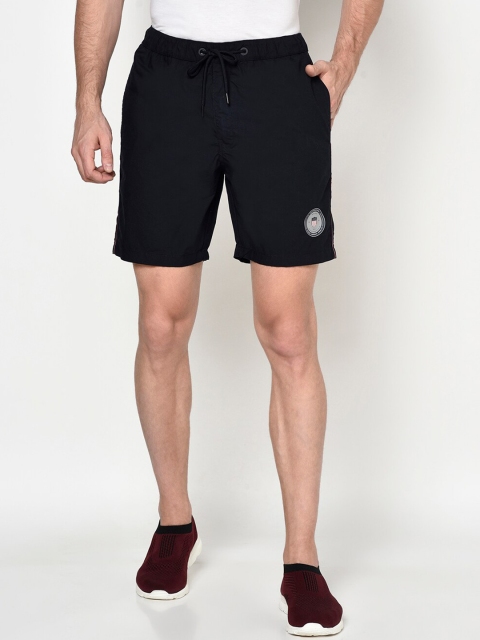 

Octave Men Navy Blue Regular Shorts