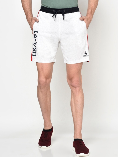 

Octave Men White Regular Shorts