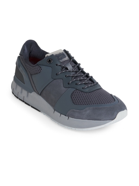 

Onitsuka Tiger Unisex Grey Textured Leather Sneakers Rebilac Runner MP