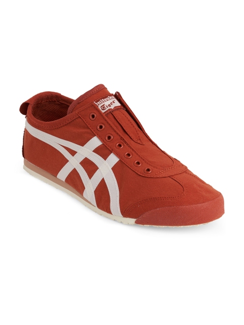 

Onitsuka Tiger Unisex Red Sneakers Mexico 66