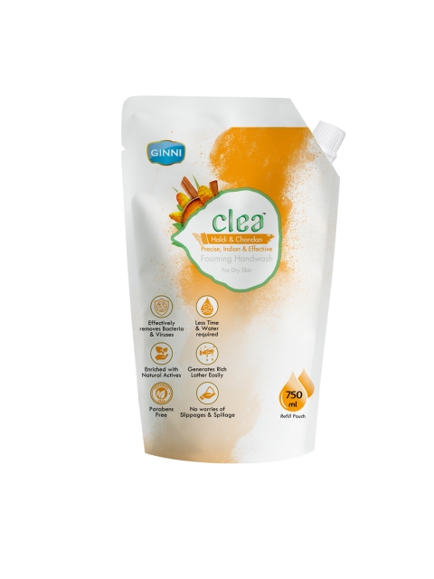 

Clea Haldi & Chandan Foaming Handwash 750ml, Orange