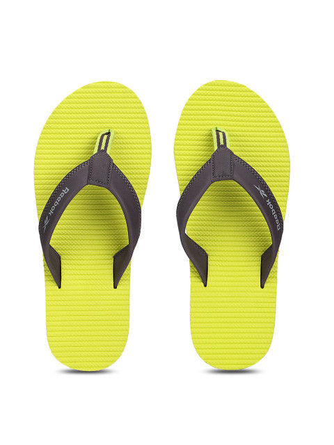 

Reebok Men Green & Grey Slip-On