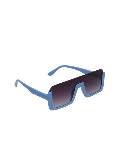

Swiss Design Unisex Grey Lens & Blue Sunglasses with UV Protected Lens