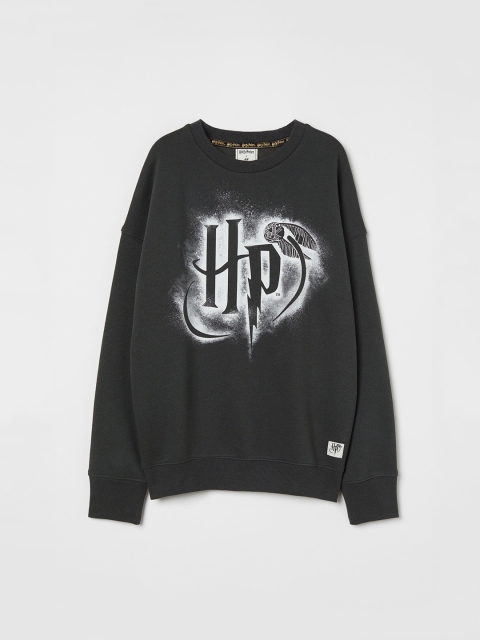 

H&M Boys Printed sweatshirt, Grey