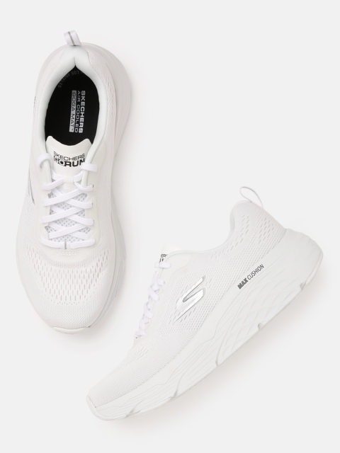 

Skechers Women White MAX CUSHIONING ELITE - DESTIN Walking Shoes