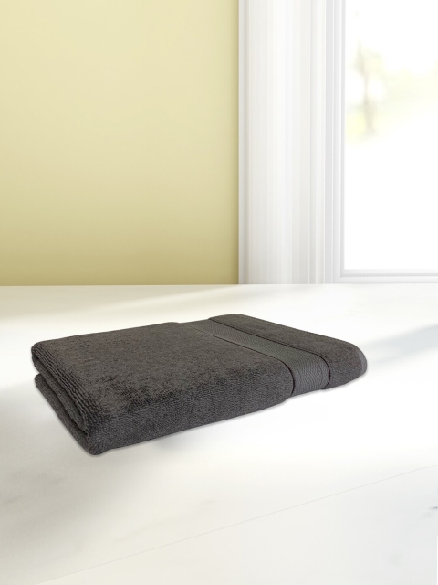 

SPACES Charcoal Grey Pure Cotton 550 GSM Hand Towels