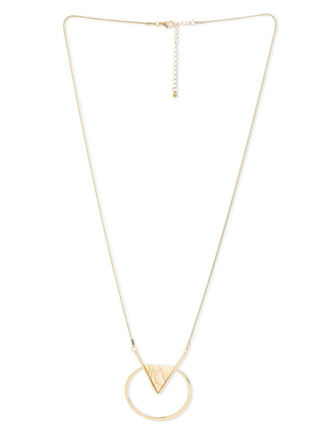

Blisscovered Women Gold Stunner Necklace