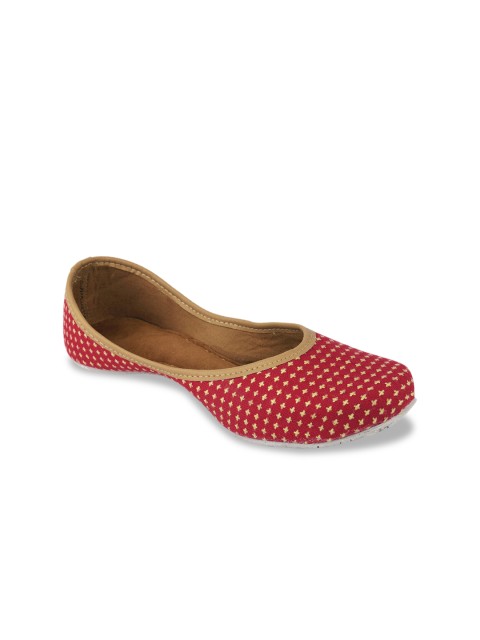 

DESI COLOUR Girls Red Printed Ballerinas Flats
