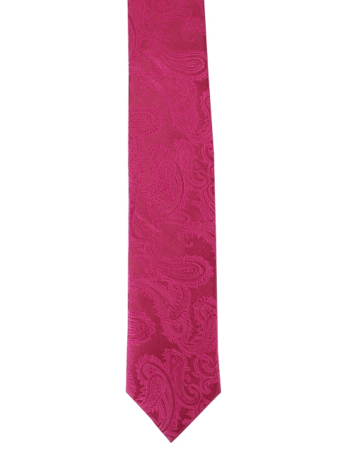 

Alvaro Castagnino Men Magenta Printed Neck Tie