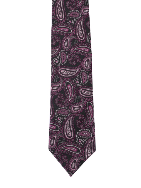 

Alvaro Castagnino Men Purple Printed Skinny Tie