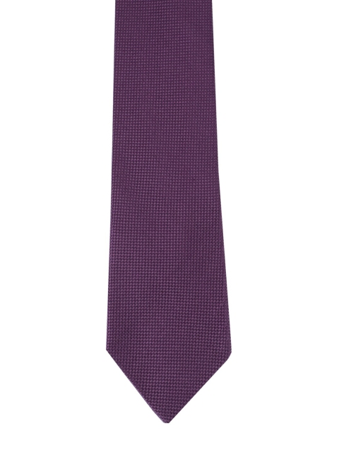 

Alvaro Castagnino Men Purple Woven Design Tie