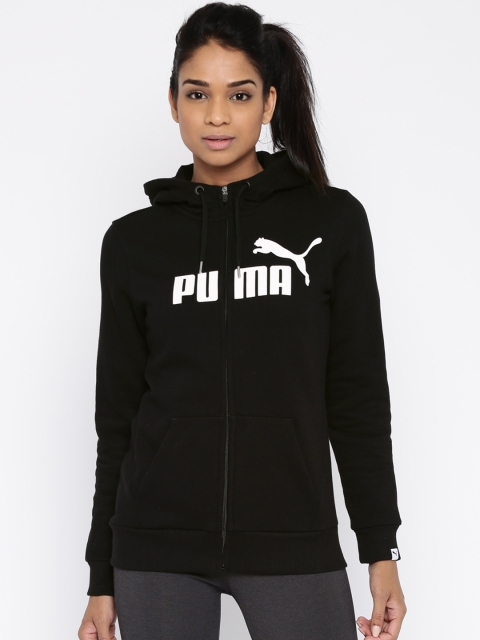

Puma Black ESS No.1 FZ FL Hooded Sweatshirt