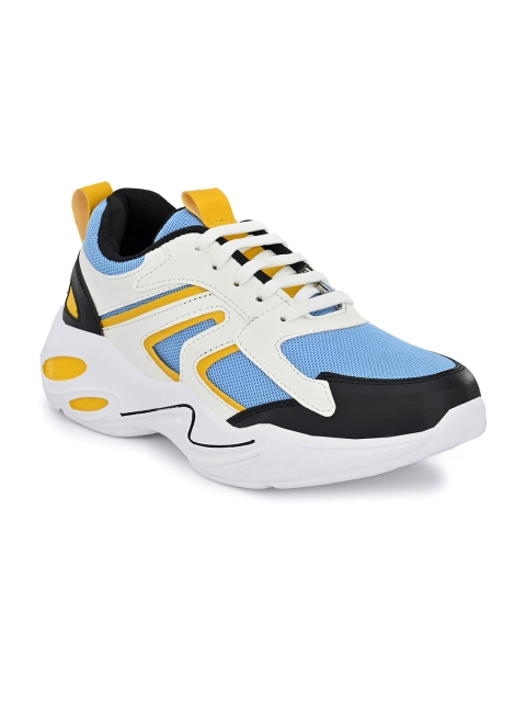 

BUCIK Men White Running Non-Marking Shoes
