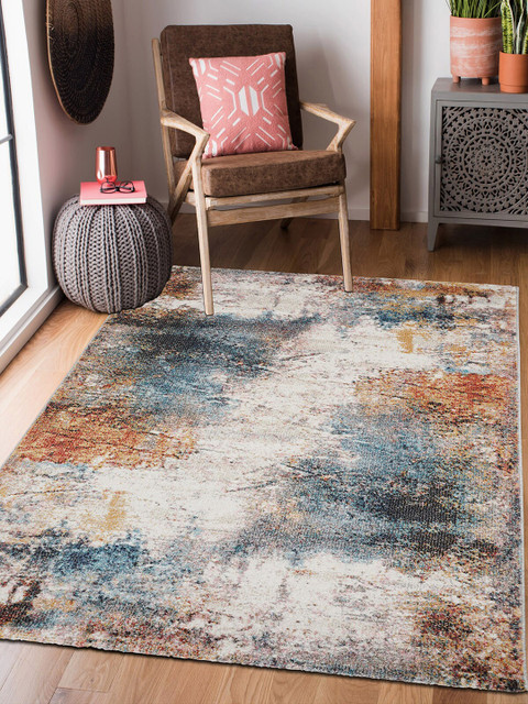 

OBSESSIONS Multicoloured Salsa Contemporary Carpet, Multi