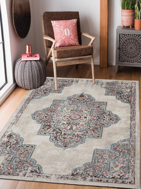 

OBSESSIONS Multicoloured Salsa Traditional Carpet, Multi