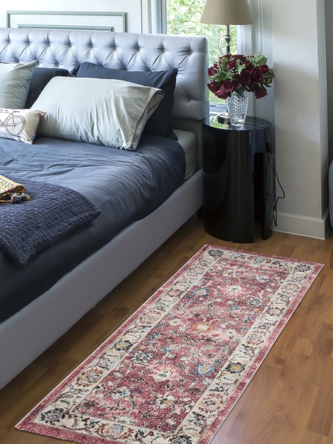 

OBSESSIONS Multicoloured Salsa Traditional Printed Floor Runner, Multi