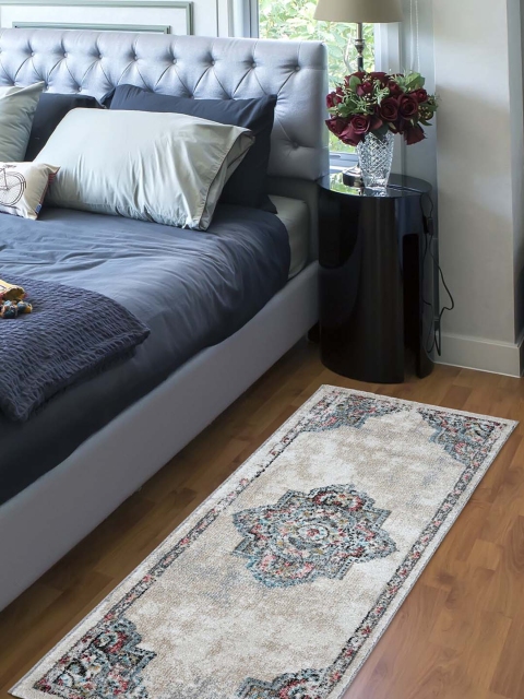 

OBSESSIONS Multicoloured Salsa Traditional Printed Floor Runner, Multi
