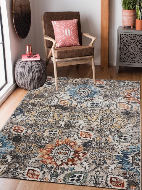 

OBSESSIONS Multicoloured Salsa Traditional Carpet, Multi