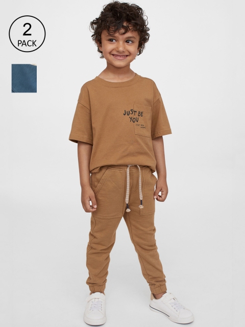 

H&M Boys 2-pack joggers, Blue