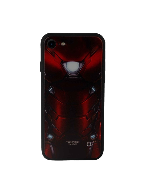 

macmerise Black & Red Suit up Ironman Lumous Led iPhone SE 2020 Phone Case
