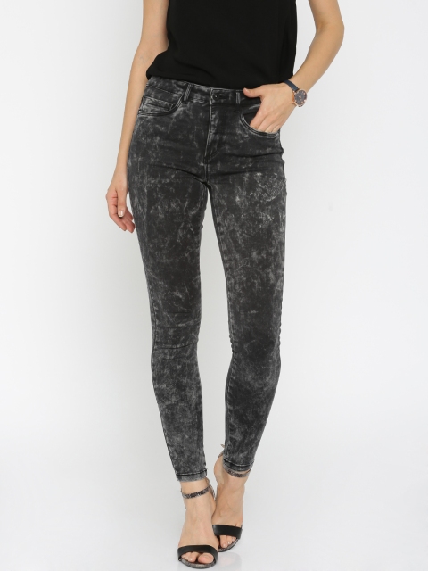 

ONLY Women Black Skinny Fit Stretchable Jeans