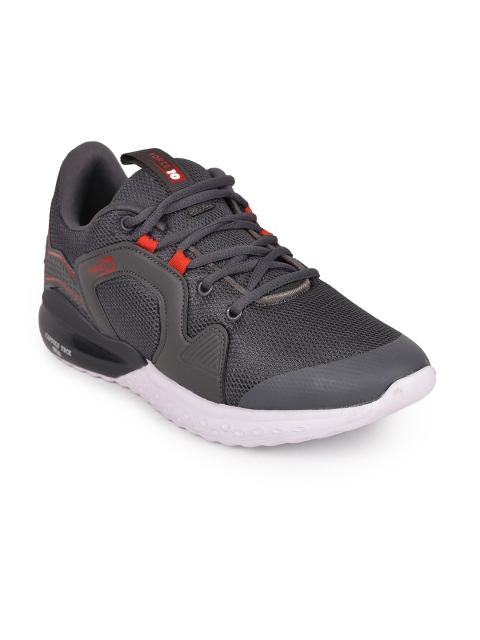 Liberty Men Grey Mesh Walking Non-Marking Shoes