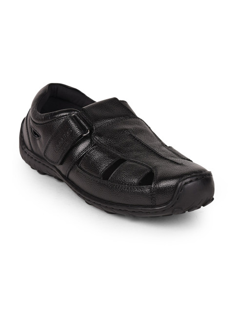 

Liberty Men Black Shoe-Style Sandals