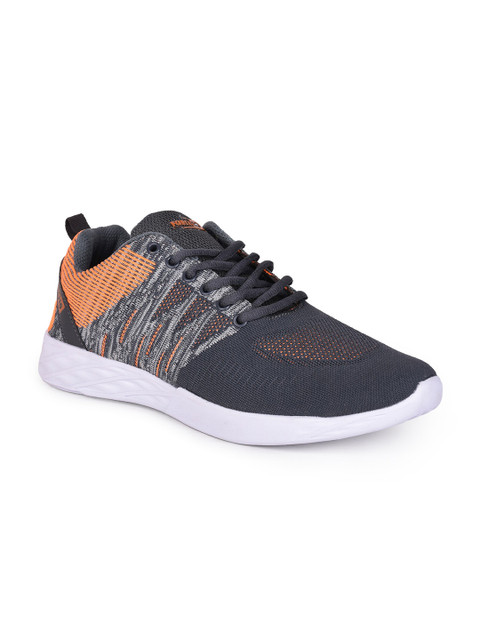 

Liberty Men Grey Mesh Walking Non-Marking Shoes