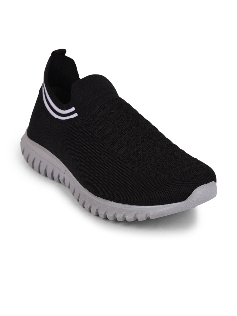 

Liberty Men Black Walking Non-Marking Shoes