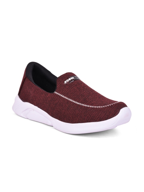 

Liberty Men Maroon Mesh Walking Non-Marking Shoes