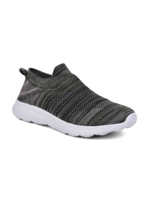 

Liberty Women Olive Green Mesh Walking Non-Marking Shoes