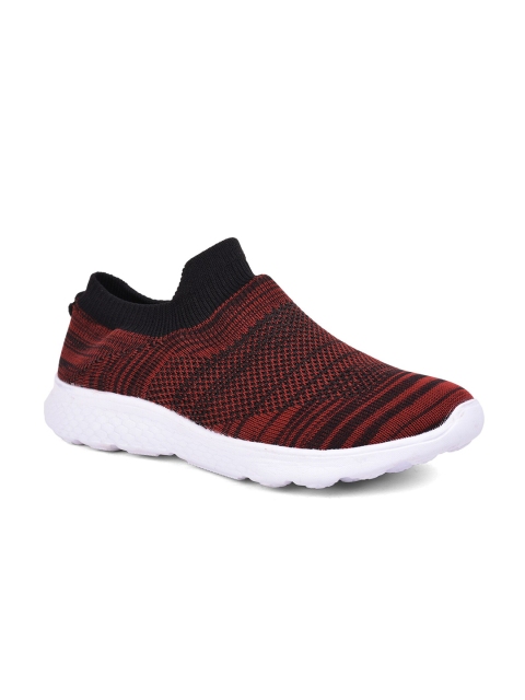 

Liberty Women Maroon Mesh Walking Non-Marking Shoes