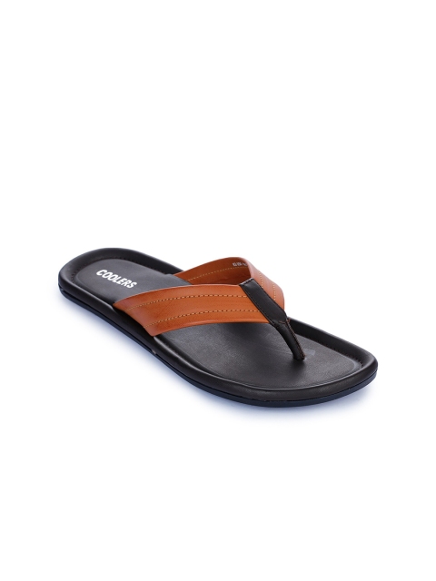 

Liberty Women Tan & Black Rubber Thong Flip-Flops