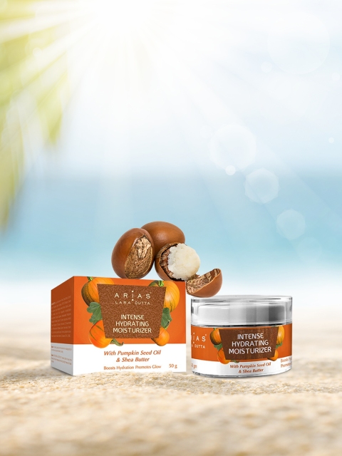

ARIAS By LARA DUTTA Hydrating Gel Moisturizer With Pumpkin Seed Oil 50 g, Orange