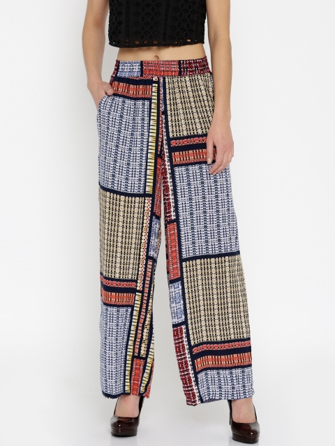 

ONLY Multicoloured Floral Printed Palazzo Trousers, Multi