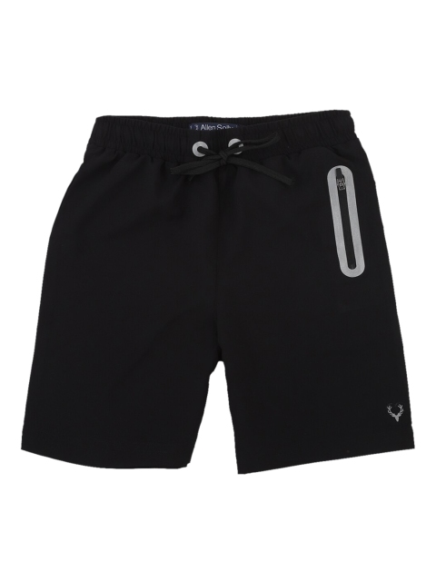 

Allen Solly Junior Boys Black Slim Fit Regular Shorts