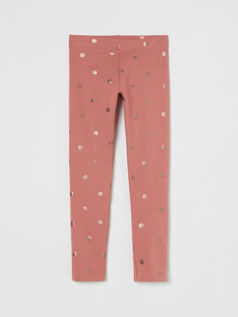 

H&M Girls Pink Leggings With Brushed Inside