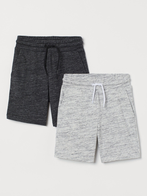 

H&M Boys Black & Grey 2-Pack Sweatshirt Shorts