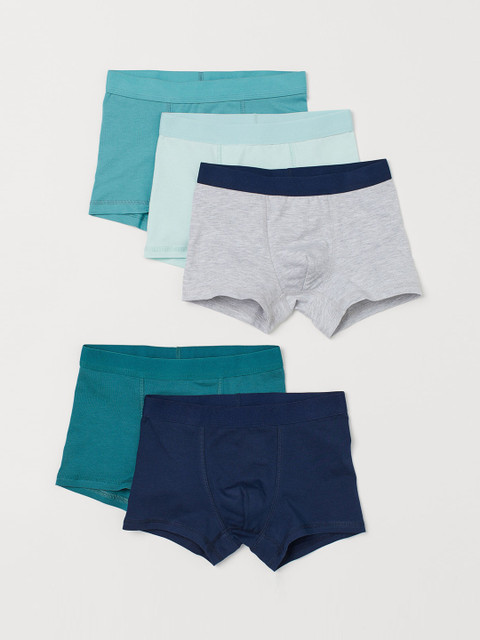 

H&M Boys Multi-Coloured 5-Pack Boxer Shorts