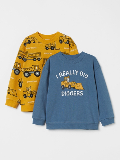 

H&M Boys 2-pack sweatshirts, Blue