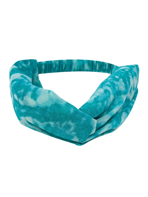 

Mint & Oak Women Teal & White Ocean Waves Hairband